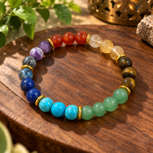 7 Chakra Bracelet | Spiritual Wellness-Inspired Jewellery | Manka