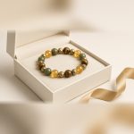 Dhan Yog multi-gemstone bracelet in a premium Manka gift box