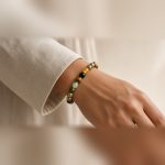 Manka Dhanyog Bracelet worn on the wrist