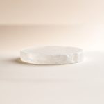 Side profile of Manka Selenite Charging Plate showing thickness